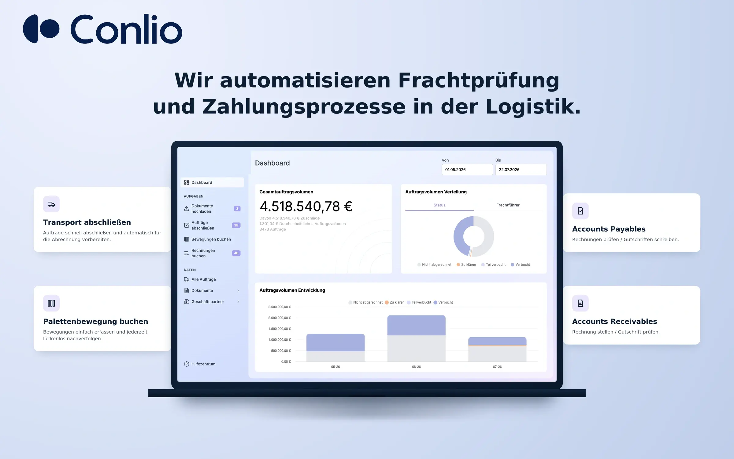 Conlio Produktansicht